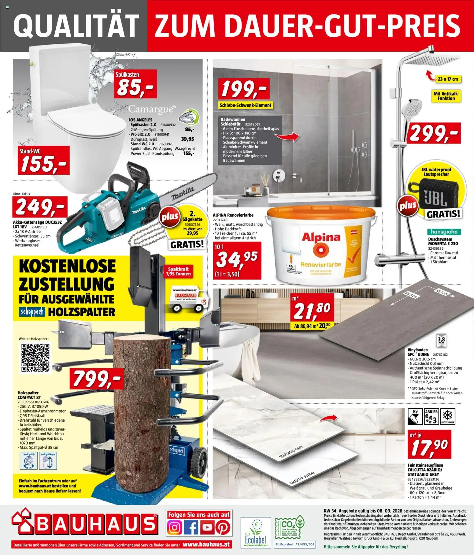 Bauhaus Prospekt aktuell gültig ab 19.08.2026 | Seite: 24 | Produkte: Lautsprecher