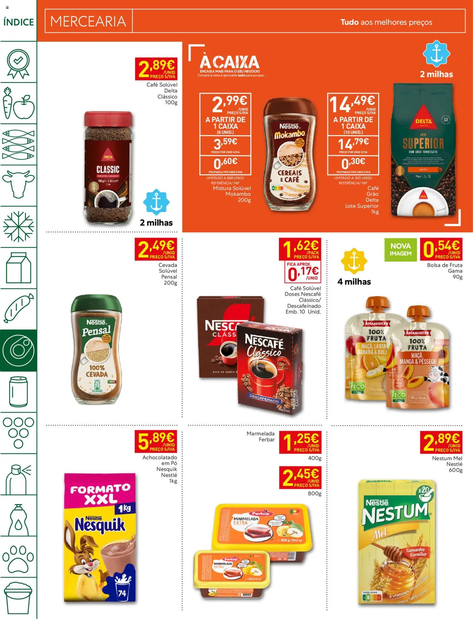 Recheio folheto Madeira │ válido de 13/10/2026 | Página: 18 | Produtos: Banana, Nestlé, Saquetas, Mel