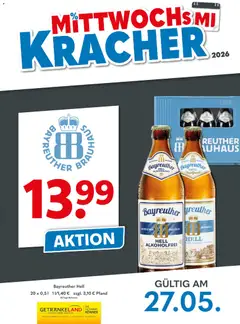 Getränkeland Mittwochs Kracher ab 27.05.2026 gültig