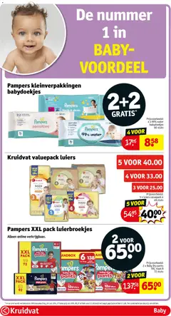 Kruidvat folder week 37 - Voorbeeld van een folder van Kruidvat, geldig van 08/09/2026 | Pagina: 31 | Producten: Pampers, Luiers, Water, Kan