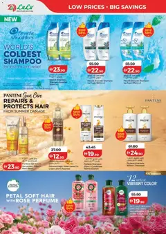 Preview of Lulu Hypermarket catalogue Growing Greatness valid from 27 Aug, 2026 | Page: 2 | Products: Serum, Perfume, Cream, Water