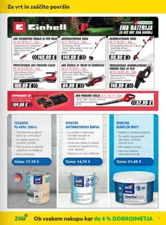 Merkur katalog akcije – veljaven od 03.06.2026 | Stran: 31 | Izdelki: Verižna žaga, Baterije, Polnilnik, Barva
