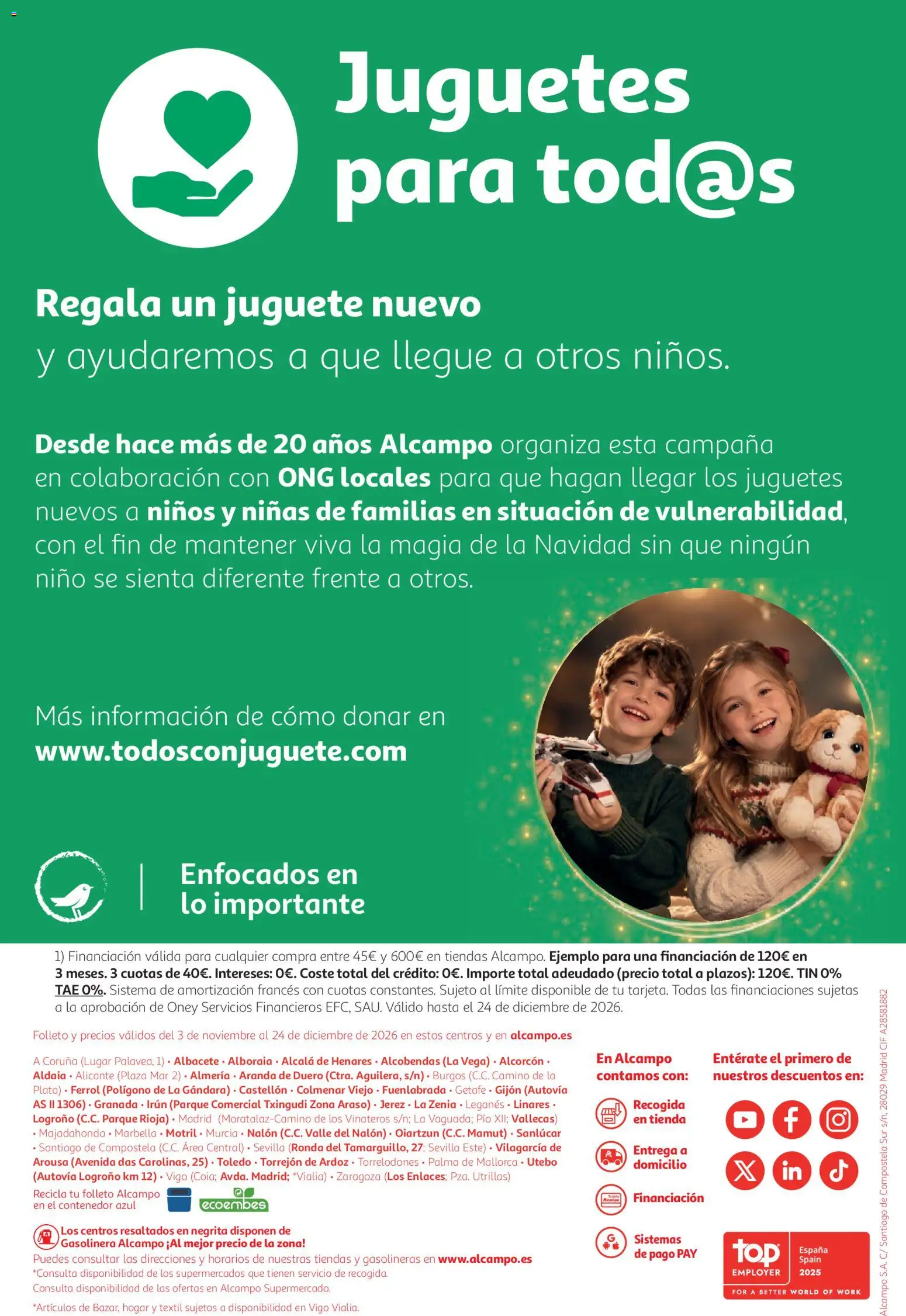 Alcampo - Catálogo Juguetes │ válido desde el 03/11/2026 | Página: 124