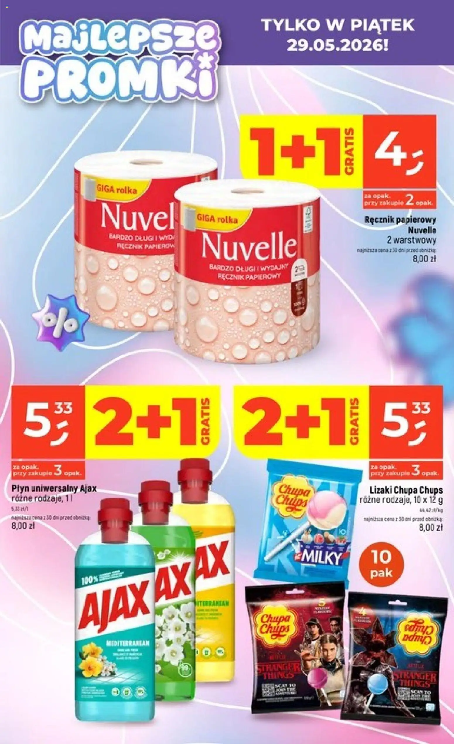 Dealz gazetka od 28.05.2026 | Strona: 3 | Produkty: Lizaki, Ręcznik papierowy, Lizaki chupa chups
