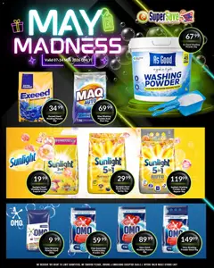 Super Save specials catalogue – valid from 07.05.2026 | Page: 52 | Products: Handwash, Powder, Washing powder