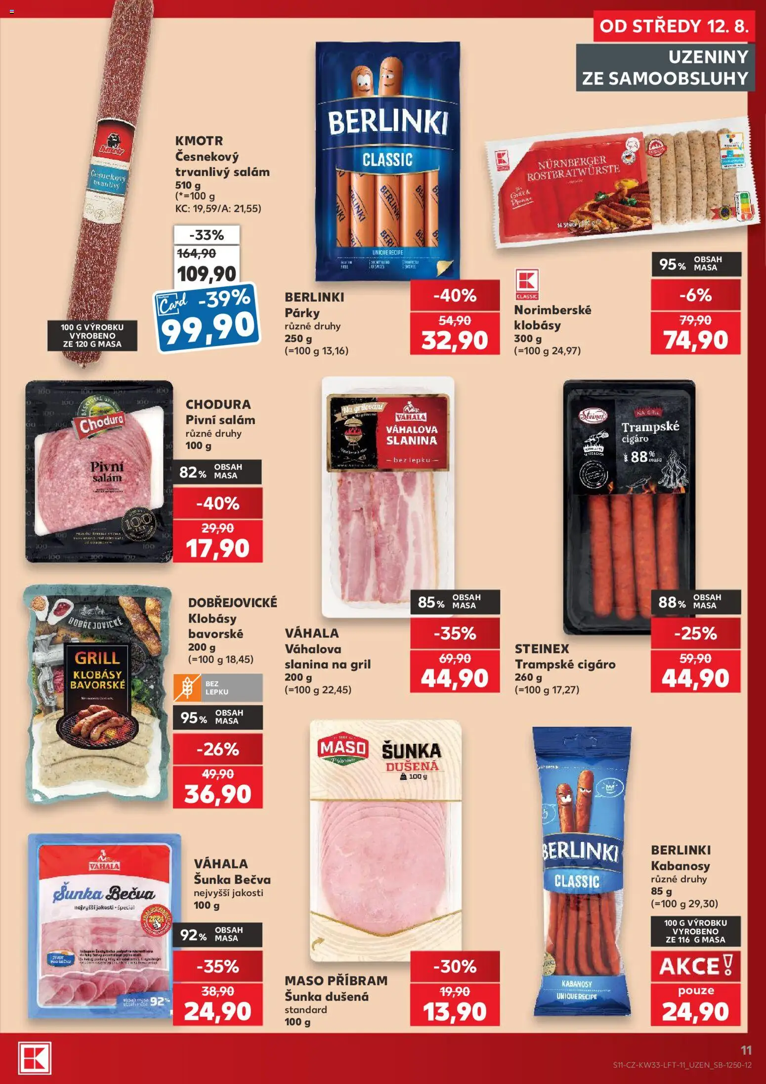 Kaufland leták - Kolín od 12.08.2026 | Strana: 11