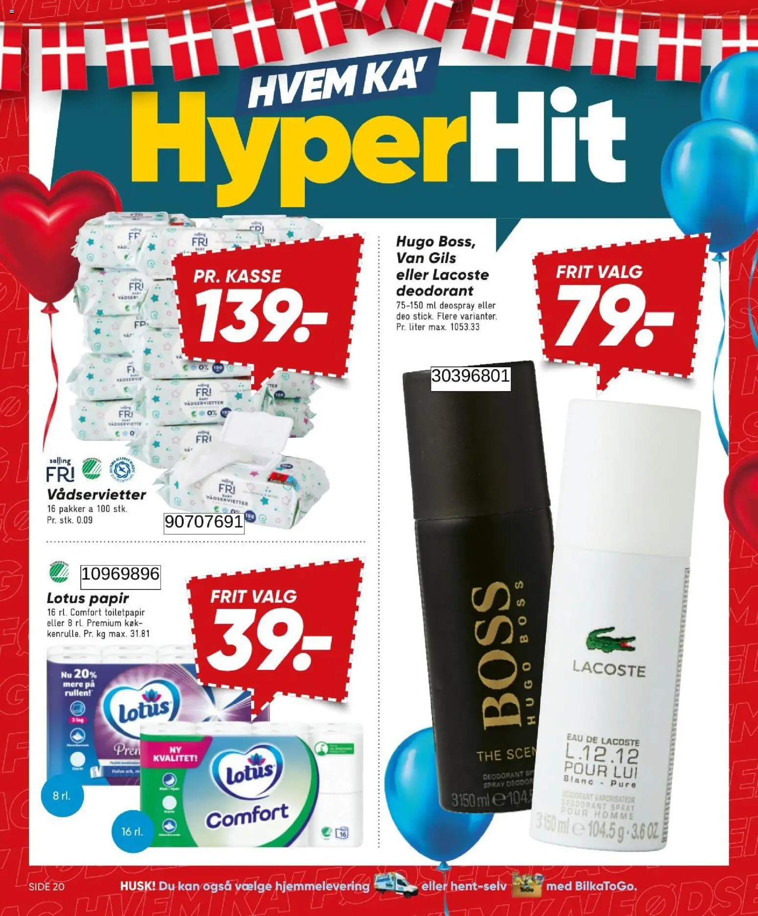 Bilka tilbudsavis – gyldig fra 31/07/2026 | Side: 20 | Produkter: Deodorant