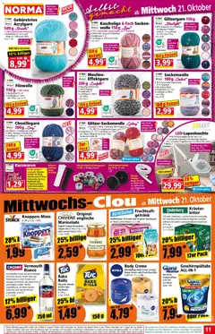 Norma Prospekt ab 19.10.2026 gültig | Seite: 11 | Produkte: Zitrone, Marmelade, Socken, Fruchtsaft