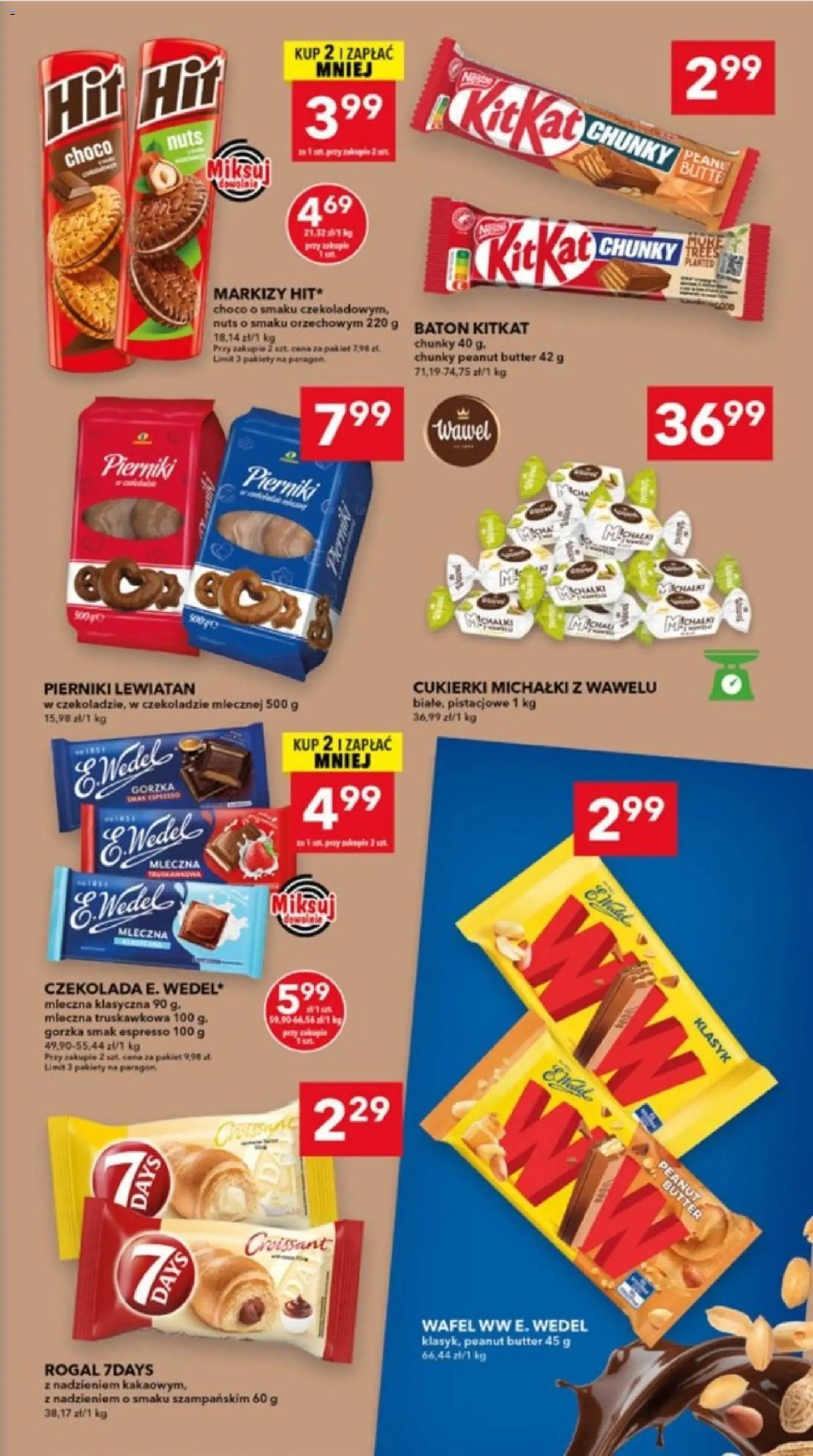 Lewiatan gazetka - Lublin od 22.10.2026 | Strona: 11 | Produkty: Pierniki, Croissant, Czekolada, Cukierki