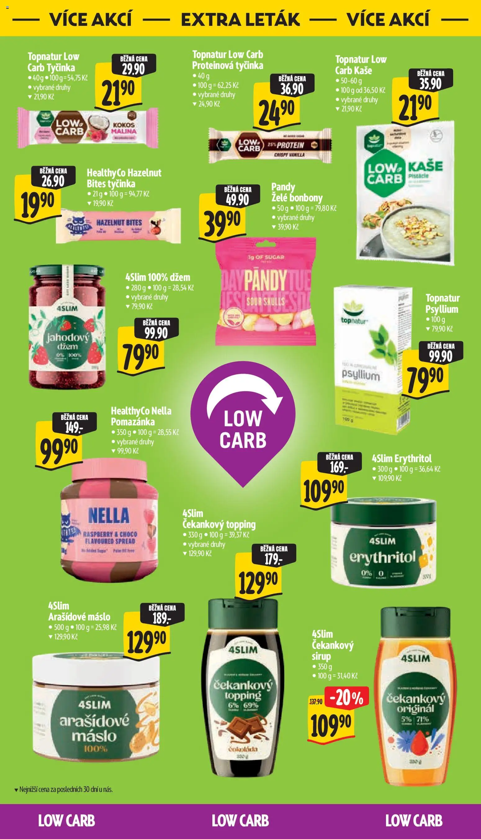 Albert leták - Hypermarket - Znojmo od 07.10.2026 | Strana: 62 | Produkty: Arašídové máslo, Sirup, Pomazánka, Kaše