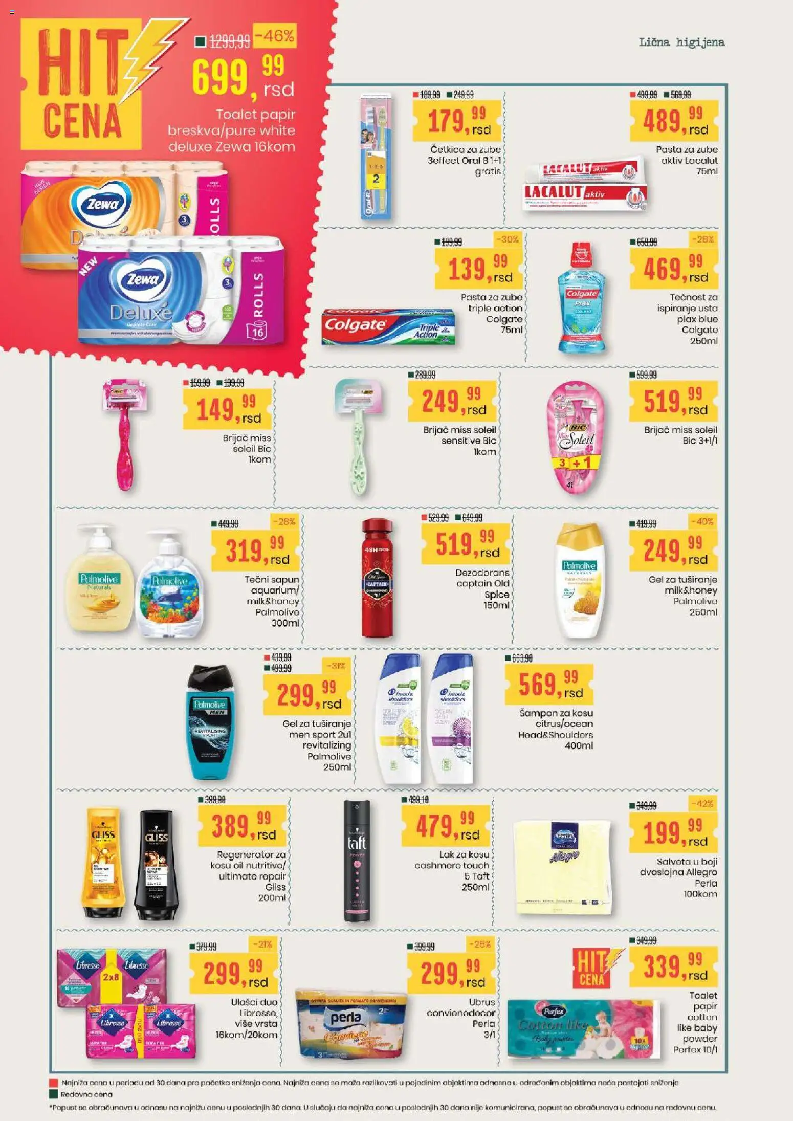 Aroma Market katalog - važi od 09.07.2026 | Strana: 20 | Proizvode: Brijač, Palmolive, Šampon, Dezodorans