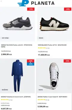 Planeta Sport katalog - pregled Planeta Sport kataloga - važi od 11.09.2026 | Strana: 2 | Proizvode: Orbit, Patike