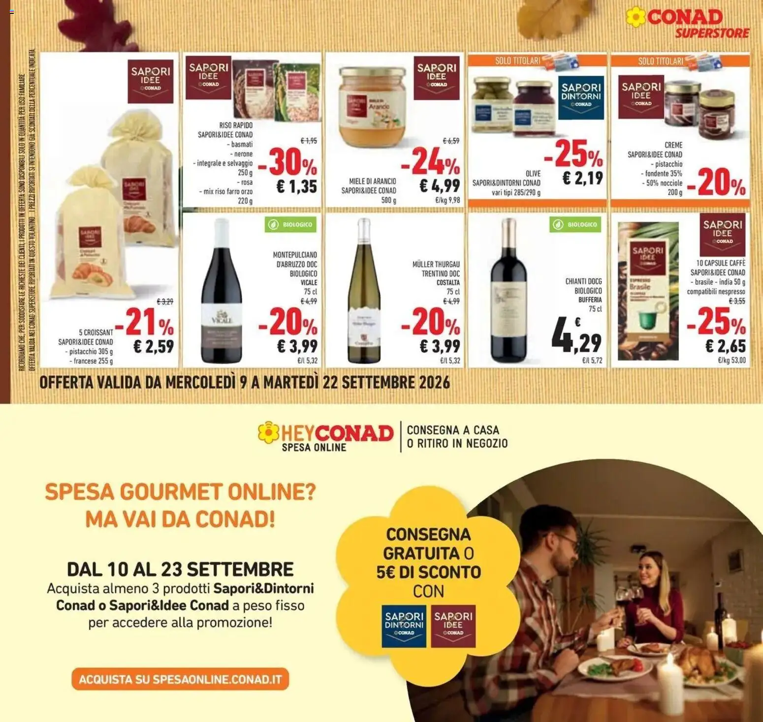 Volantino Conad dal 09/09/2026 > Anteprima | Pagina: 38