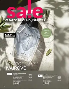 AVON leidinys galioja nuo 2026.07.01 | Puslapis: 16 | Prekių: Kvapusis vanduo, Tualetinis vanduo