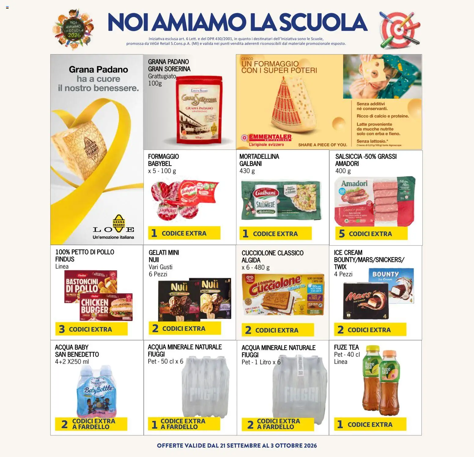 Volantino Eté del 22/09/2026 | Pagina: 41 | Prodotti: Petto di Pollo, Formaggio, Salsiccia, Salsicce