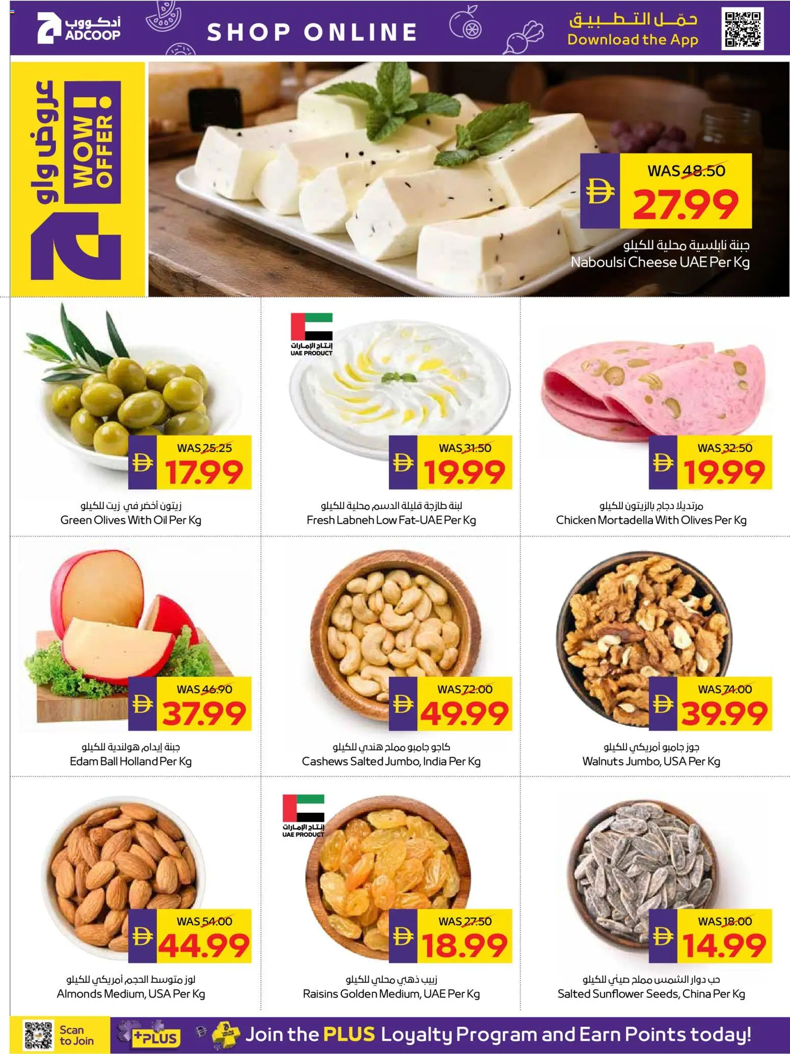 {H1} | Page: 28 | Products: Cheese, Oil, Chicken, Raisins
