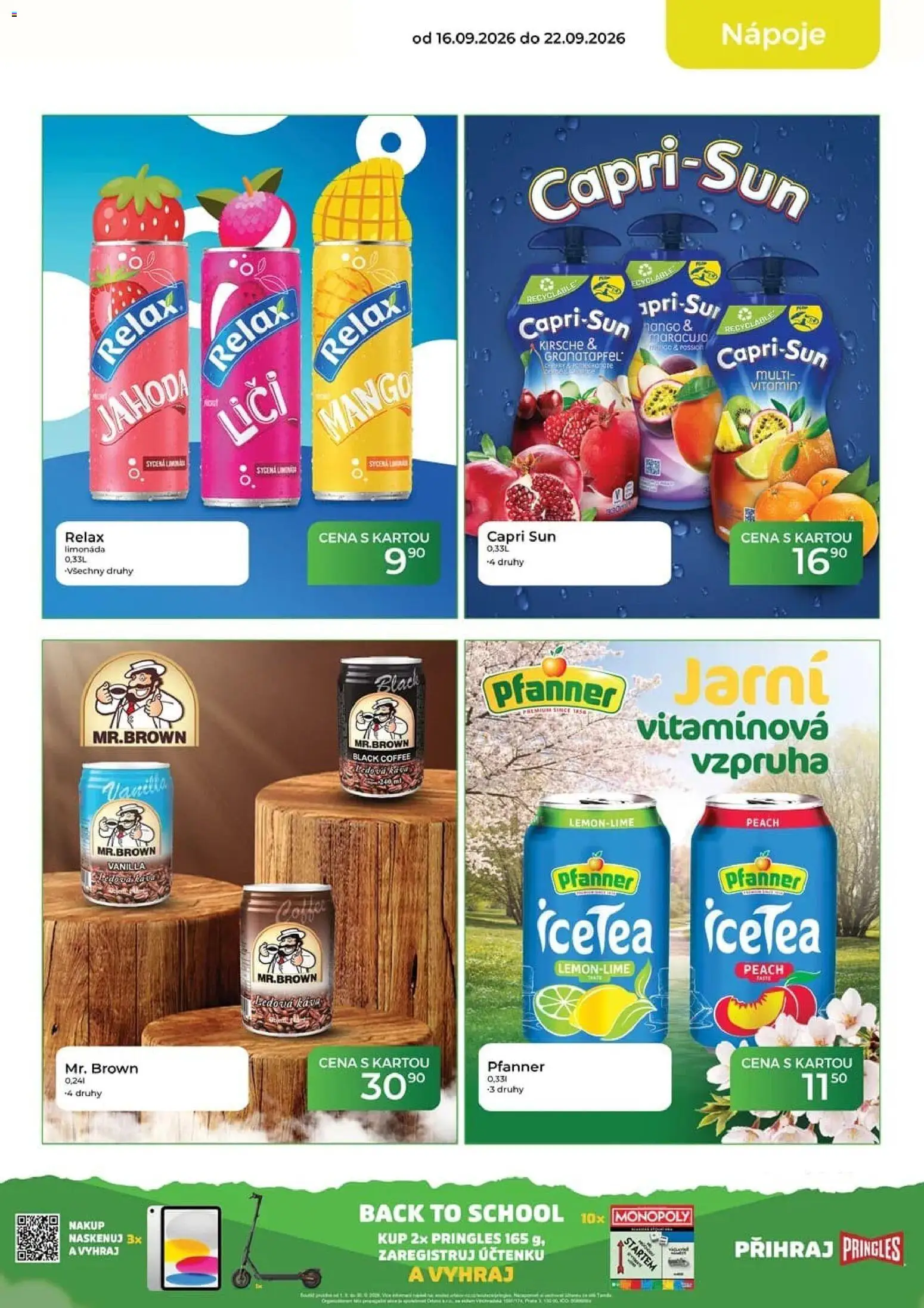 Tamda Foods leták od 16.09.2026 | Strana: 11 | Produkty: Limonáda, Káva, Nápoje, Capri Sun