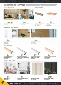 Pré-visualização Leroy Merlin Catálogo Pro válido de 09/06/2026 | Página: 230 | Produtos: Moldura, Revestimento de parede, Rodapé