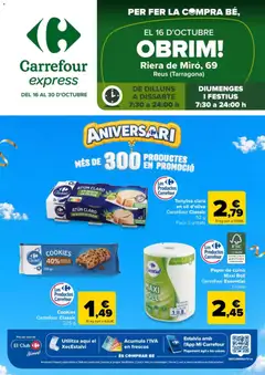 Vista previa Carrefour Express folleto válido desde el 16/10/2026