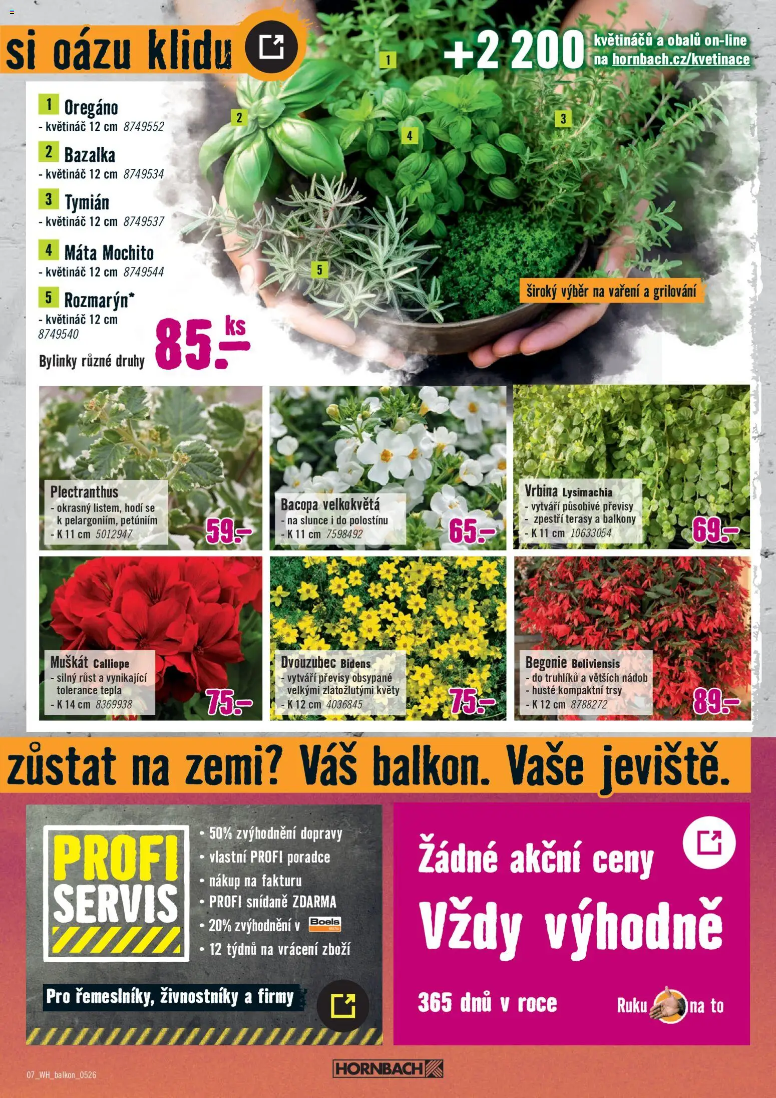 HORNBACH leták - Balkon od 13.05.2026 | Strana: 7