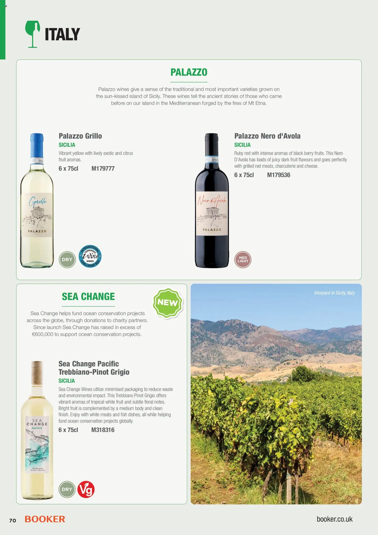 {H1} | Page: 70 | Products: Fruit, Wine, Fish