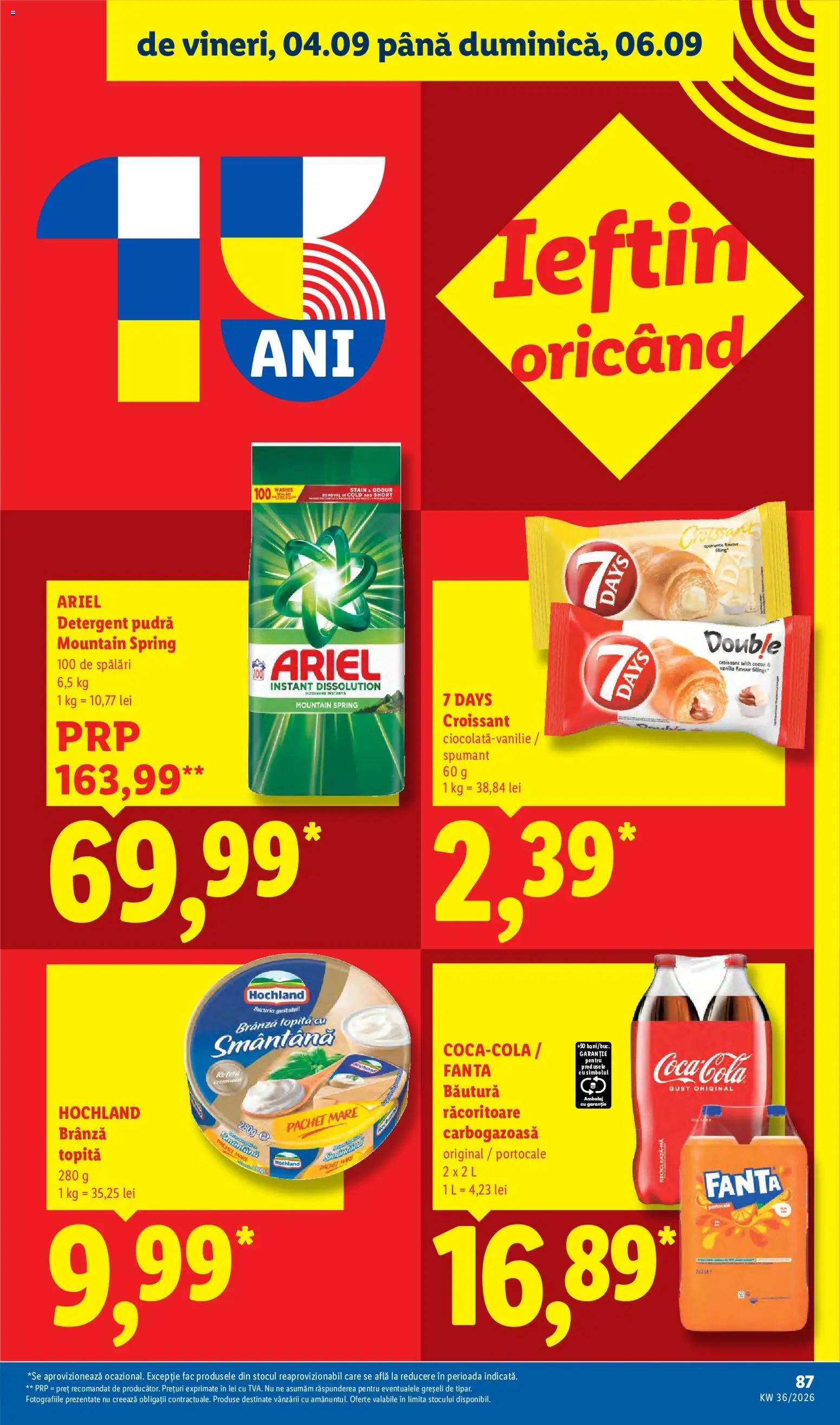 Noul catalog Lidl – valabil de la 31.08.2026 | Pagină: 87
