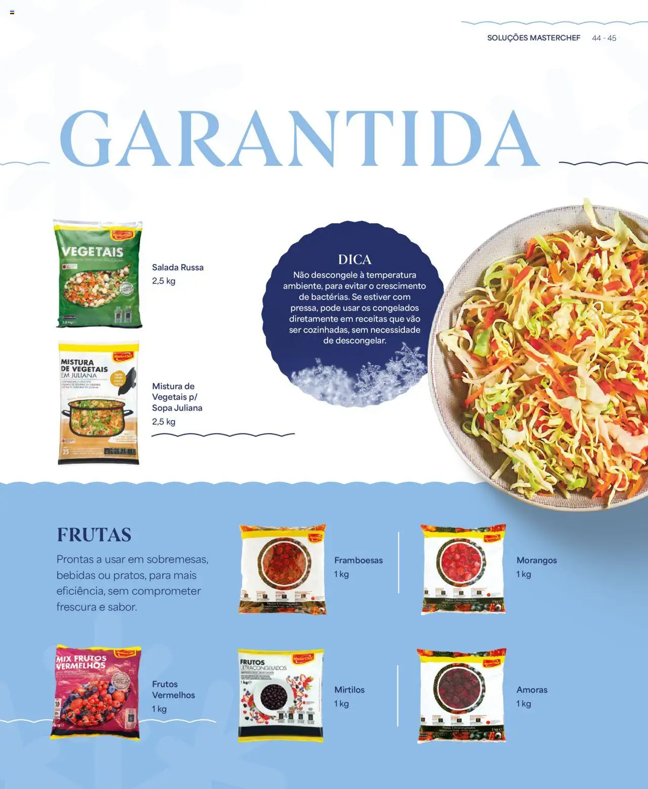 Recheio - Recheio da Terra │ válido de 25/09/2025 | Página: 45 | Produtos: Bebidas, Sopa, Morangos, Amoras