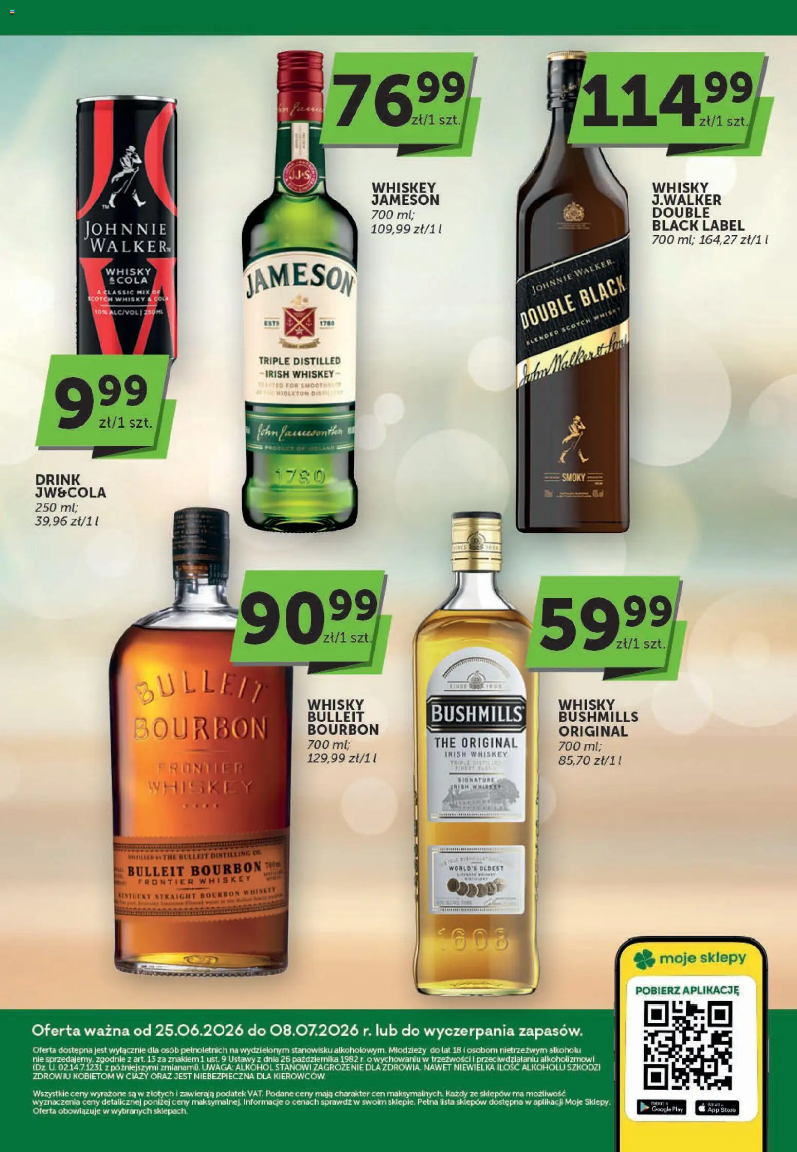 ABC gazetka - Katalog alkoholowy od 25.06.2026 | Strona: 7 | Produkty: Bourbon, Black Label, Alkohol, Whisky