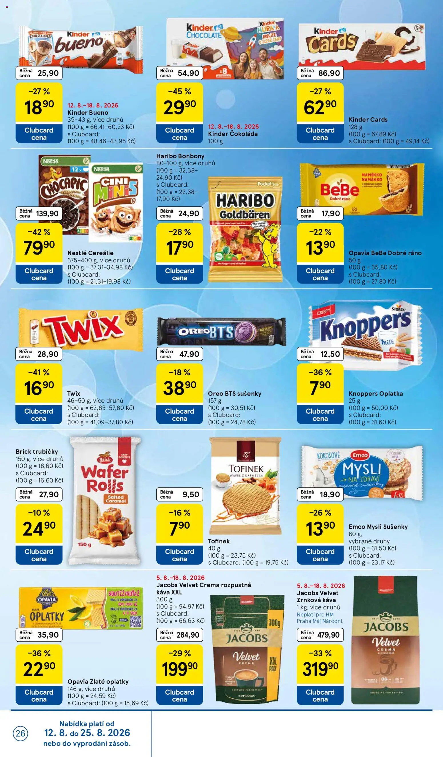 Tesco leták - Hypermarket od 12.08.2026 | Strana: 26