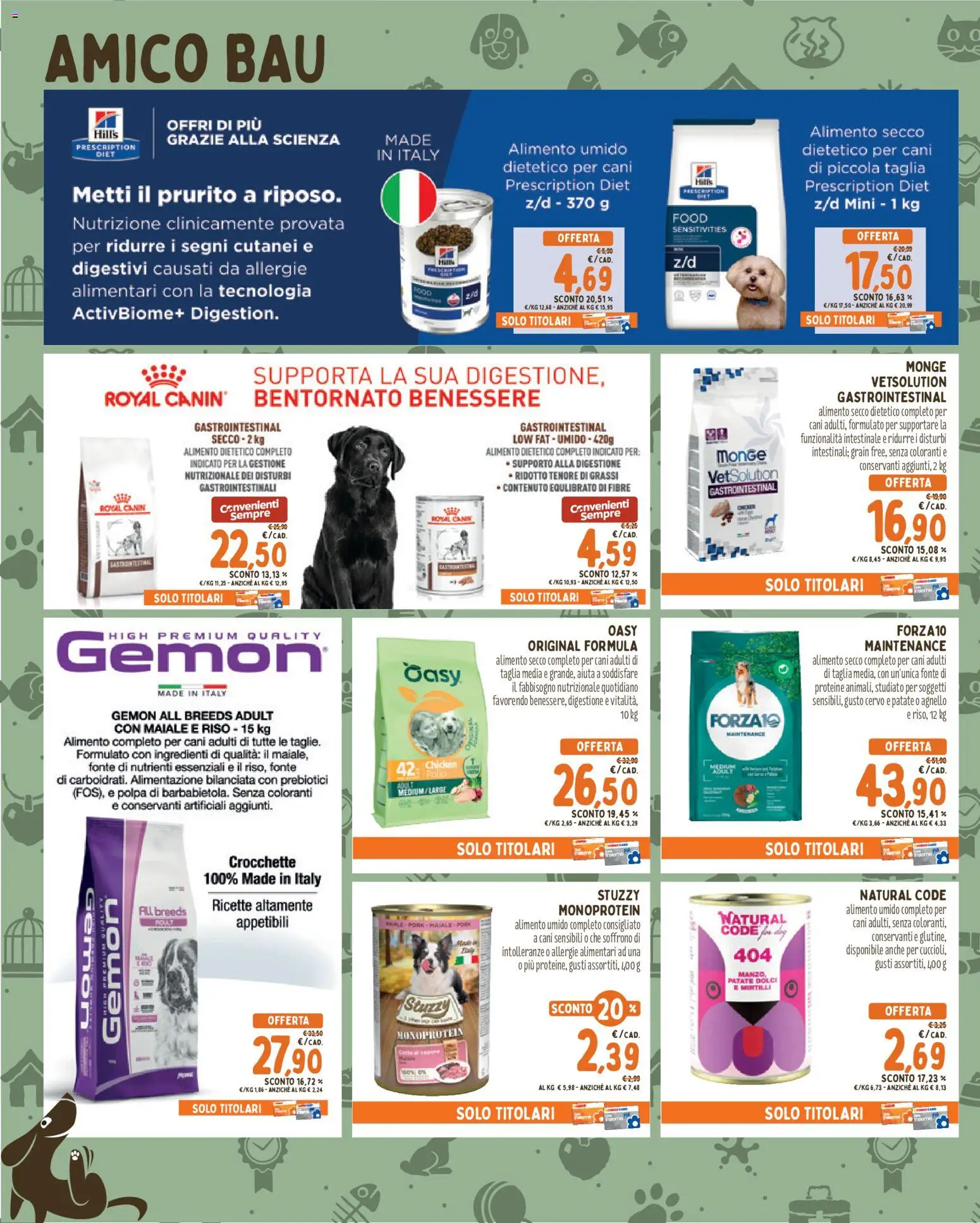 Volantino Conad del 10/09/2026 | Pagina: 2 | Prodotti: Maiale, Patate, Crocchette, Dolci