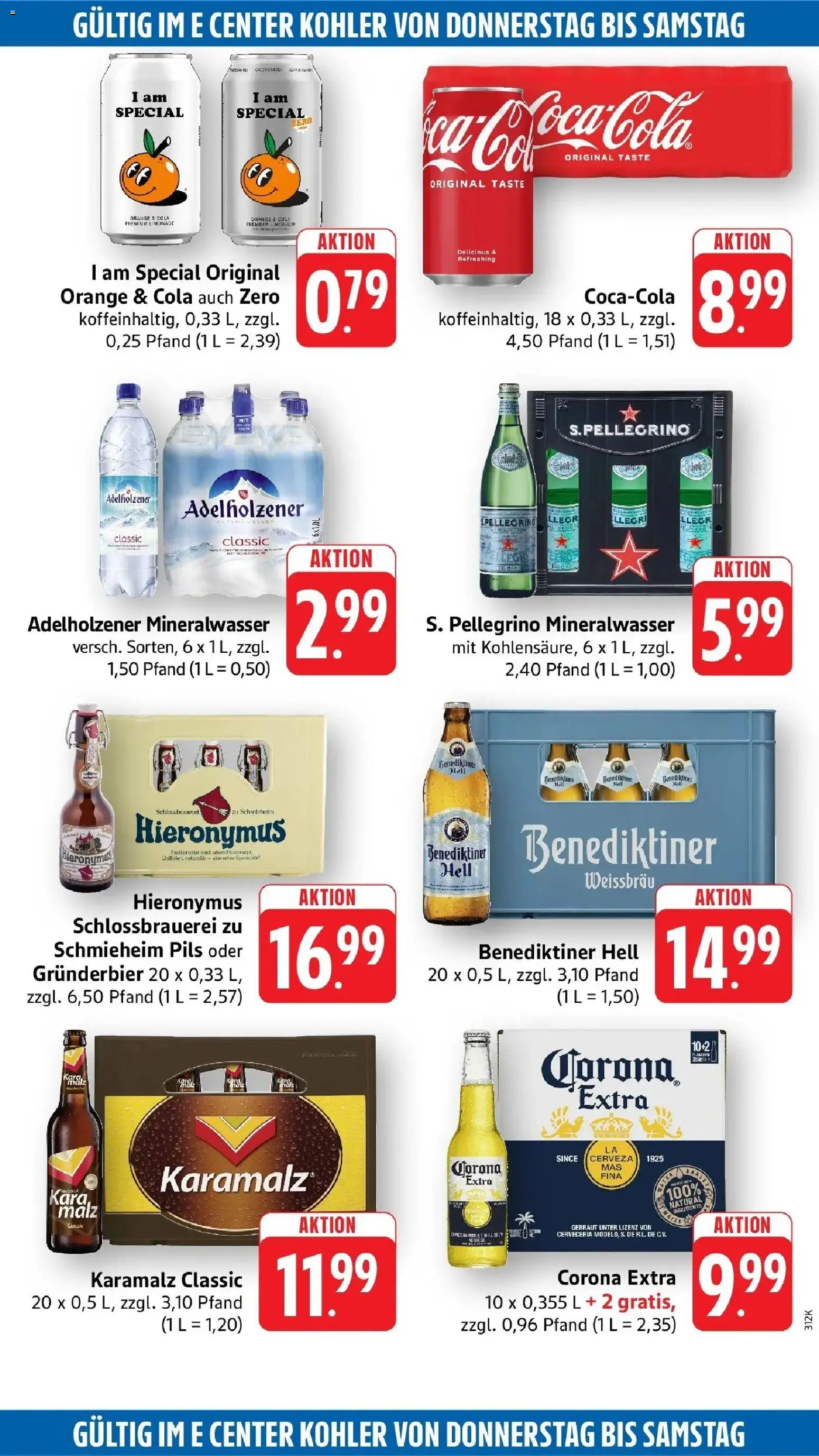 Edeka Prospekt Ettenheim (ab 12.10.2026) » Angebote Online | Seite: 56 | Produkte: Bier, Liege, Pils, Adelholzener