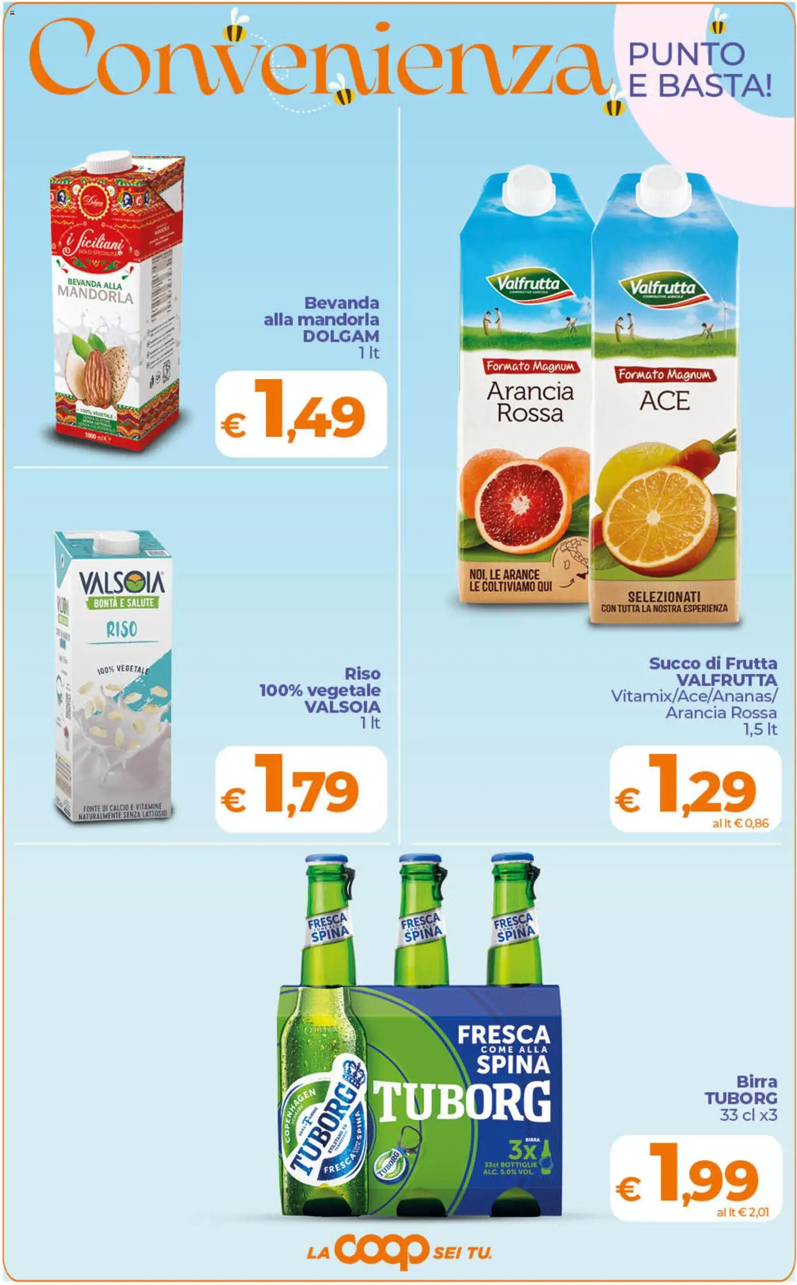 Volantino Ipercoop del 29.05.2026 | Pagina: 6 | Prodotti: Succo, Arance, Frutta, Arancia
