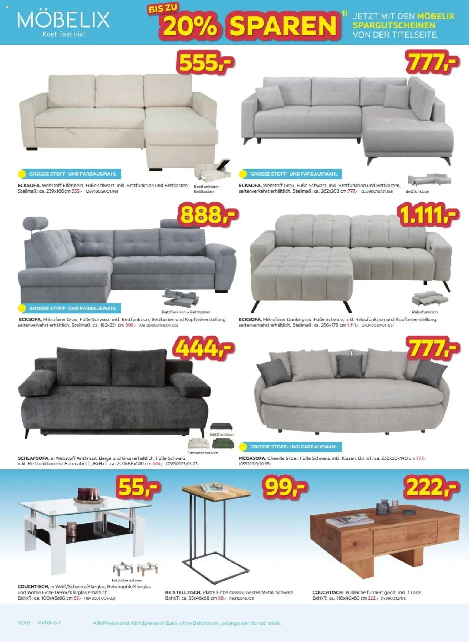 Möbelix Angebote gültig ab 01.06.2026 | Seite: 2