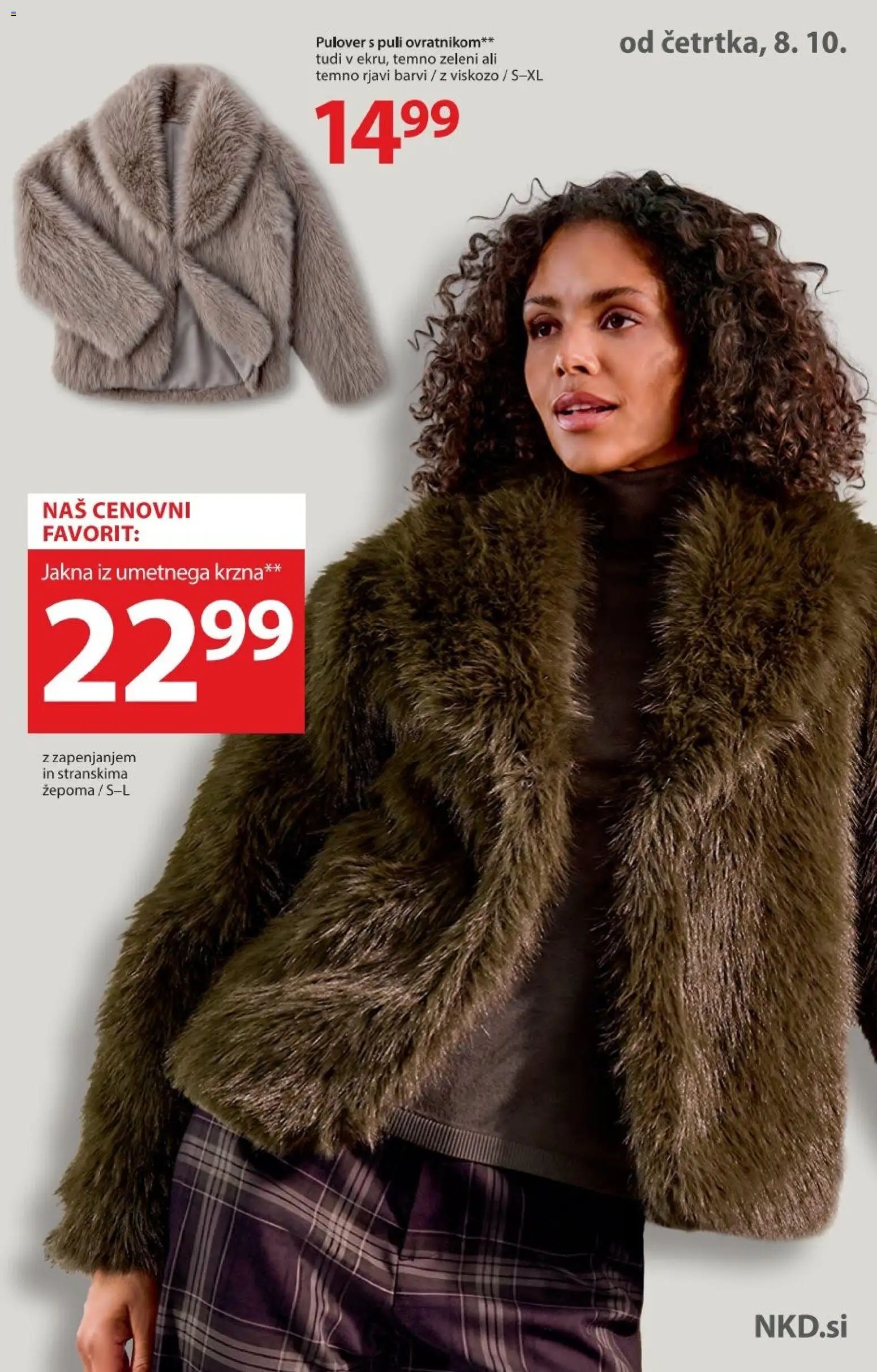 Novi NKD katalog ponudbe – veljaven od 08.10.2026 | Stran: 5 | Izdelki: Pulover, Jakna