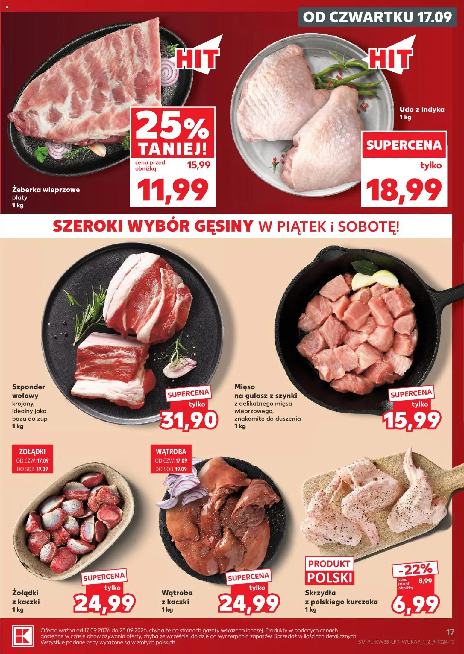 Kaufland gazetka od 17.09.2026 | Strona: 17