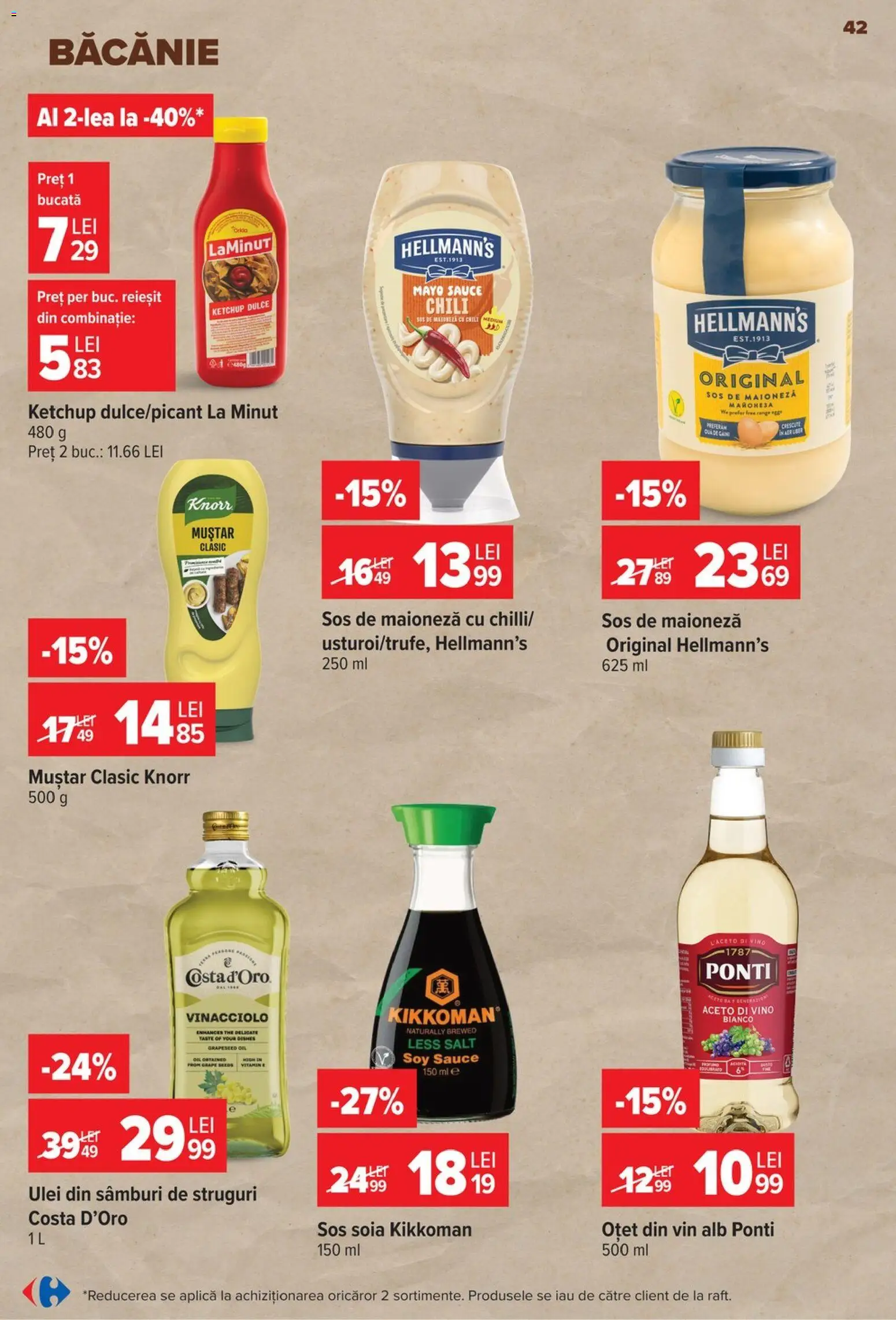 Noul catalog Carrefour – valabil de la 29.07.2026 | Pagină: 42