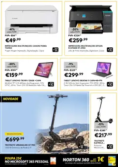 Pré-visualização Radio Popular folheto válido de 02.06.2026 | Página: 6 | Produtos: Impressora, Tinta, Trotinete, Tablet