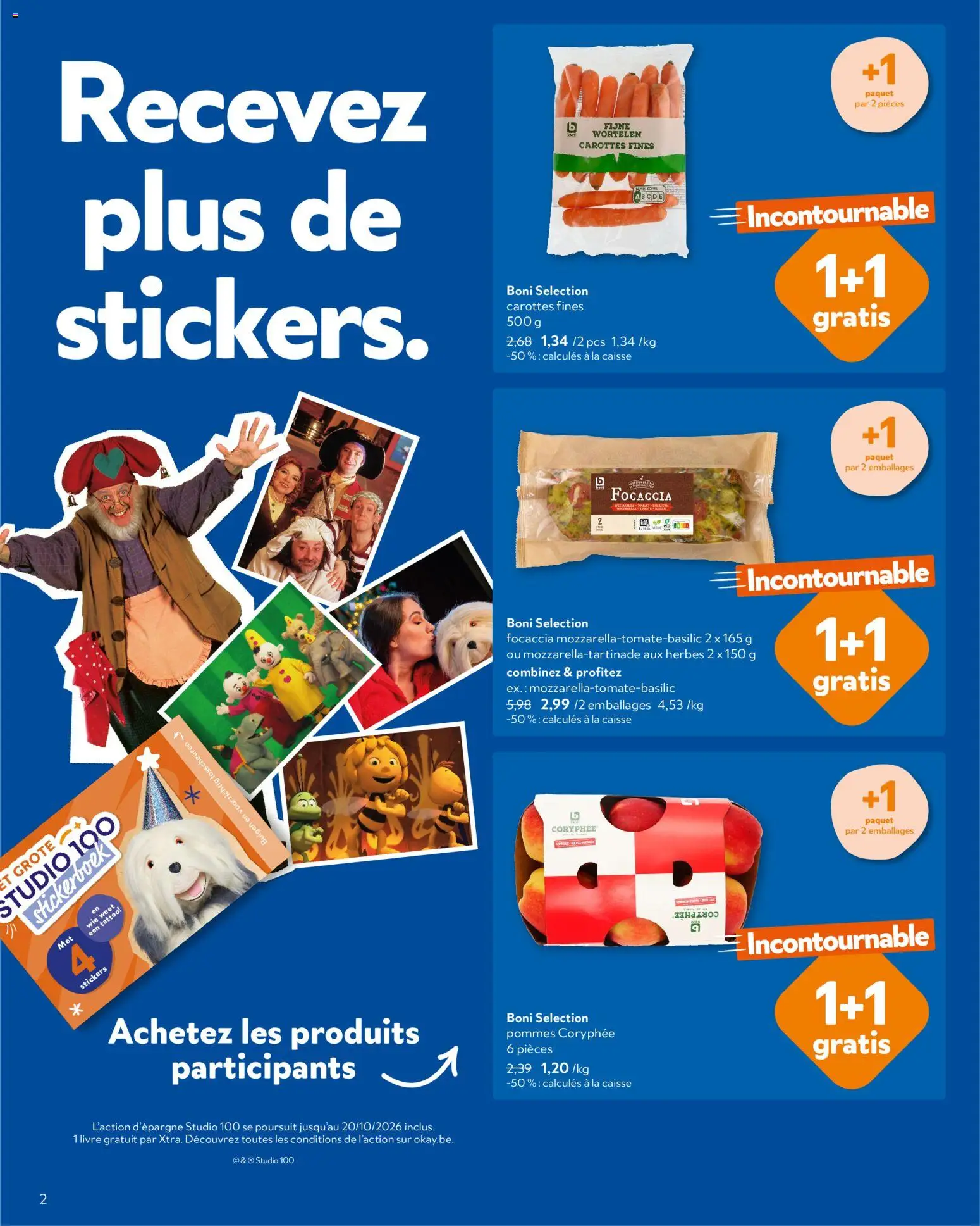 {H1} | Pagina: 2 | Producten: Stickers, La, Wortelen, Focaccia