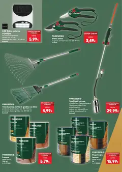 PARKSIDE®, Teleskopska metla ili grablje za lišće, podesiva dužina metle cca. 103-145 cm, podesiva dužina grabilja cca. 82-160 cm, komad - Pregled kataloga iz trgovine Kaufland, vrijedi od 09.09.2026 | Stranica: 13