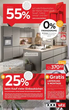 XXXLutz Küchen ab 15.09.2026 gültig