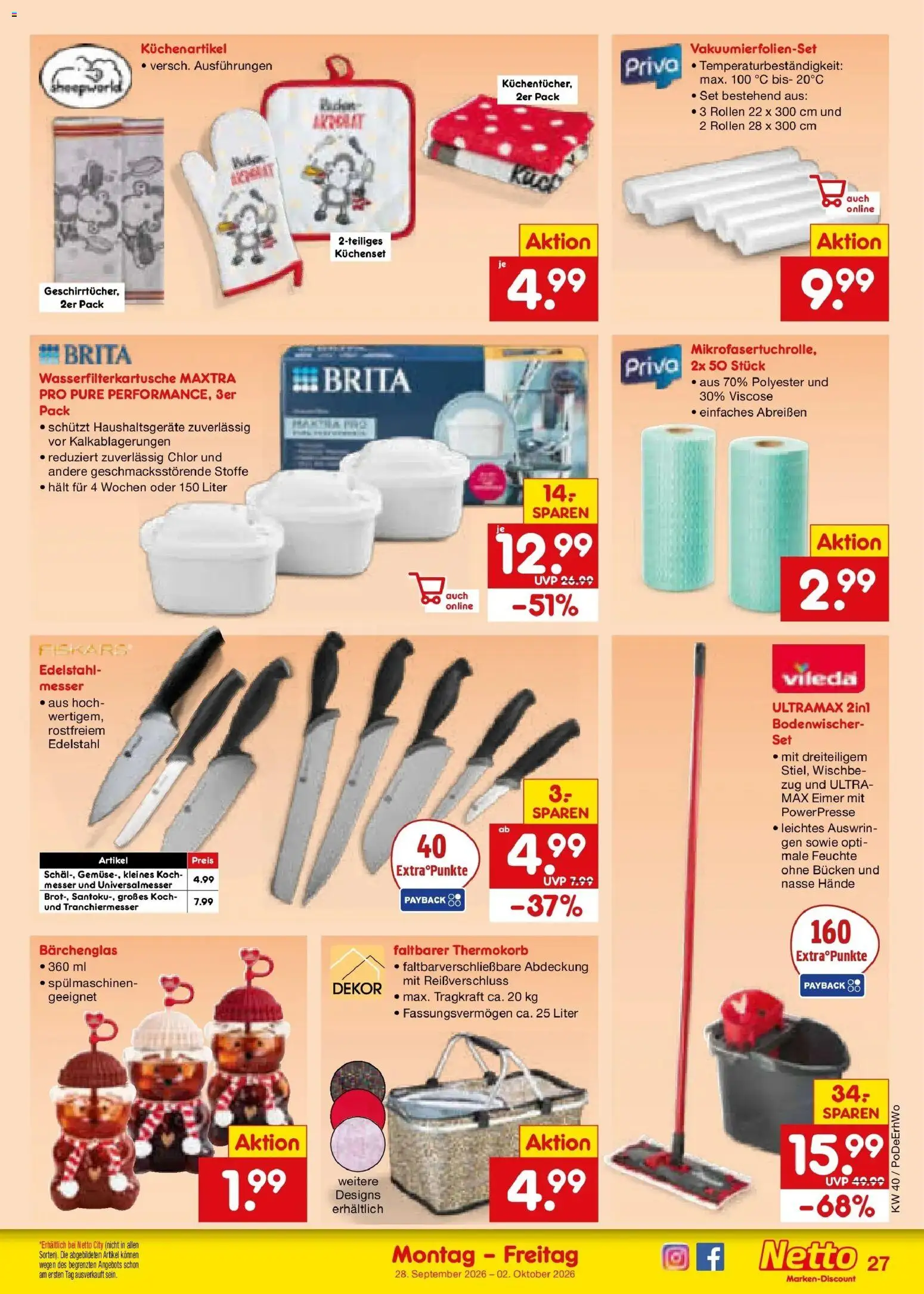 Netto Marken-Discount Prospekt Metten – gültig ab 28.09.2026 | Seite: 39