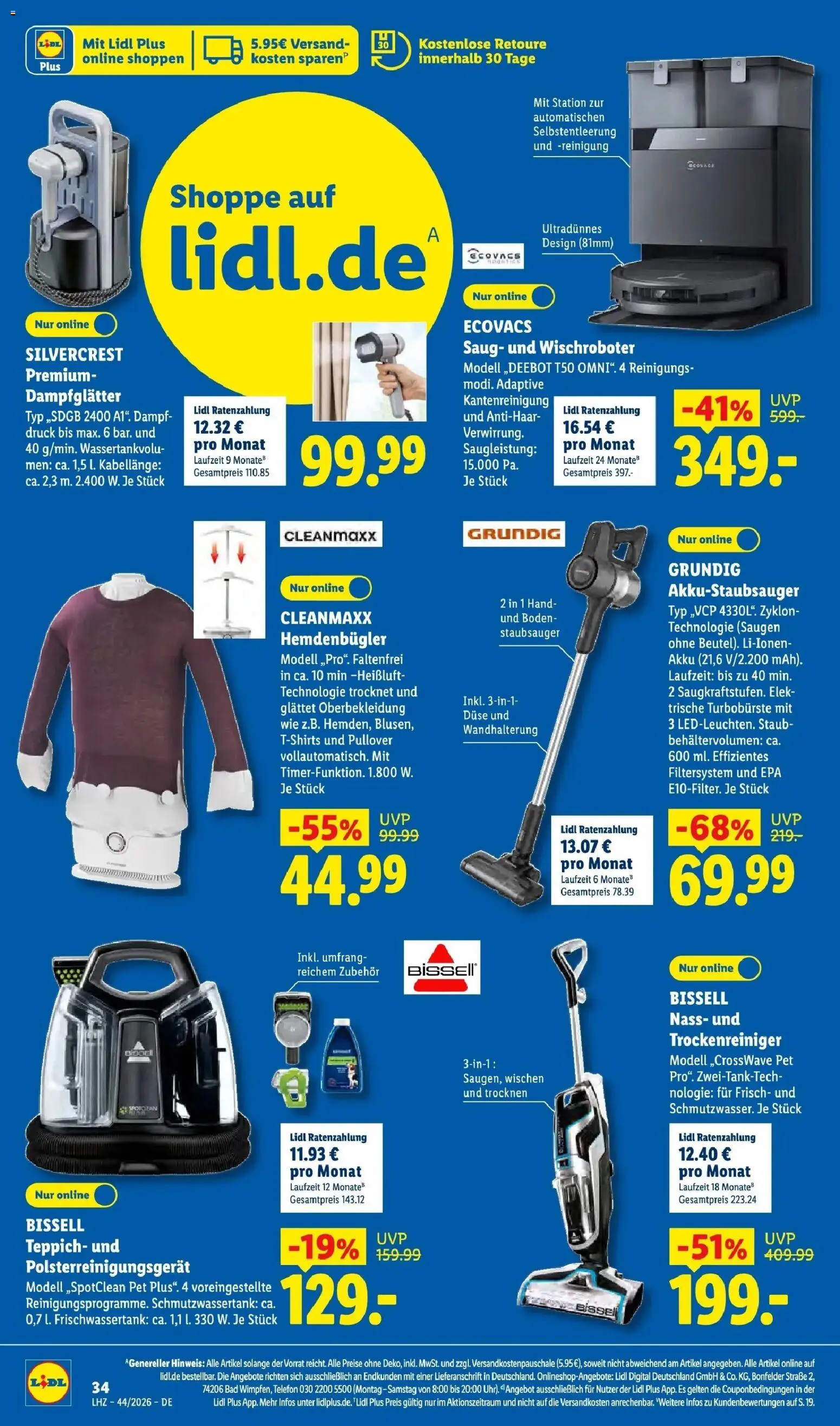 Lidl Prospekt Weikersheim (ab 26.10.2026) zum Blättern » Angebote | Seite: 56 | Produkte: Shirt, Bad, Teppich, Pullover