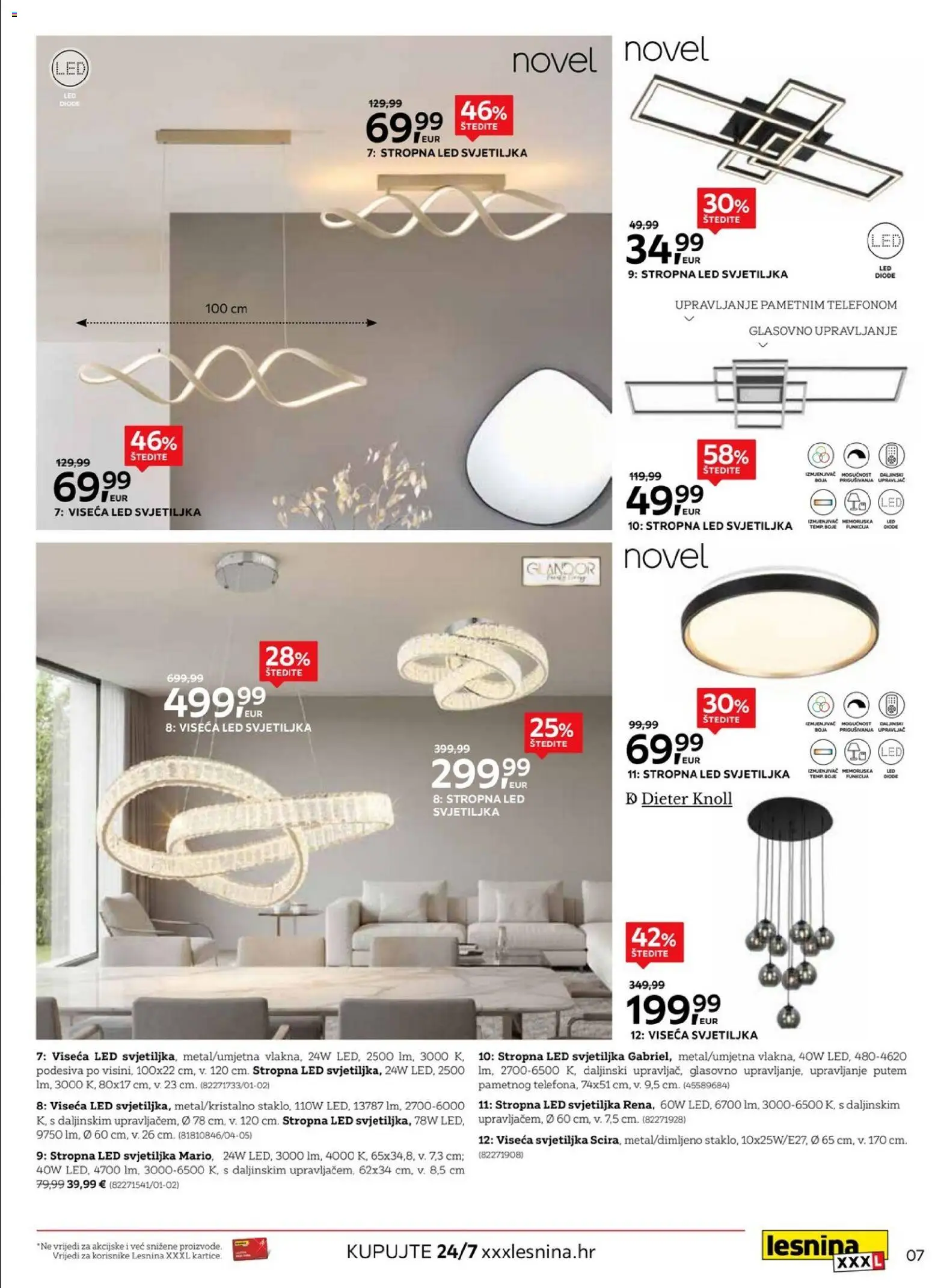 Lesnina katalog | vrijedi od 13.07.2026 | Stranica: 7 | Proizvodi: Svjetiljka