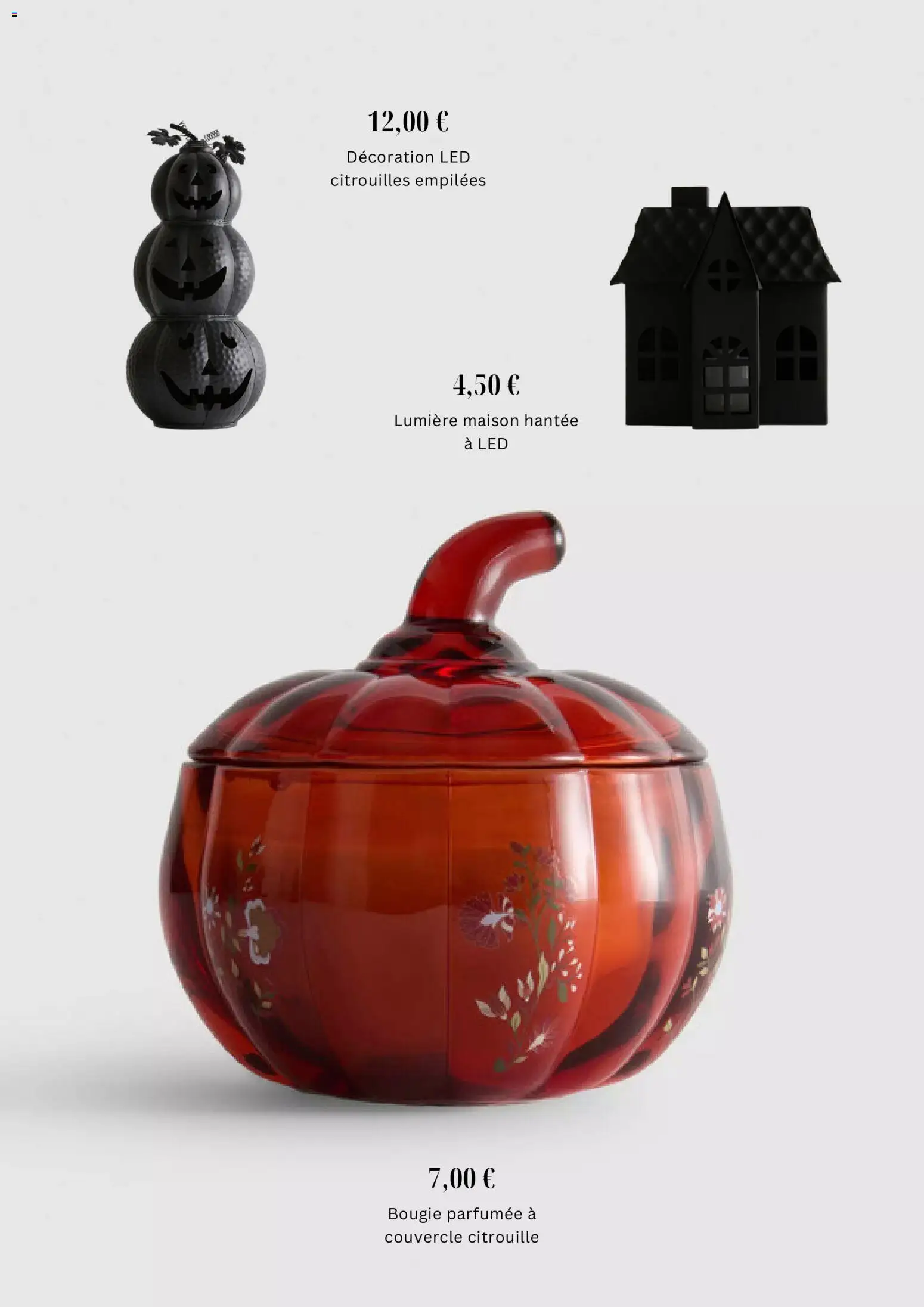 {H1} | Page: 5 | Produits: Couvercle, Citrouille, Bougie parfumee, Décoration