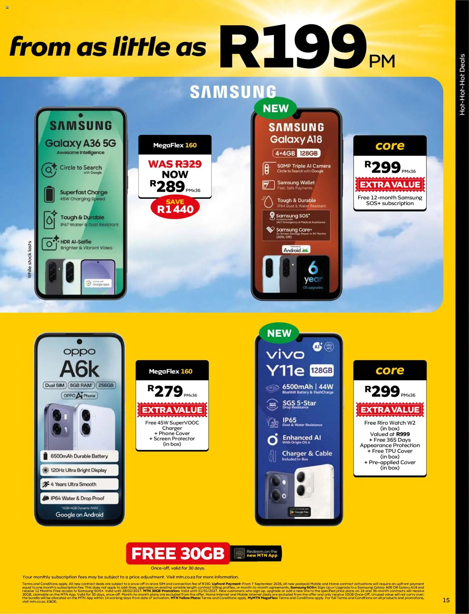New MTN catalogue – valid from 07/10/2026 | Page: 15 | Products: Camera, Box, Battery, Charger