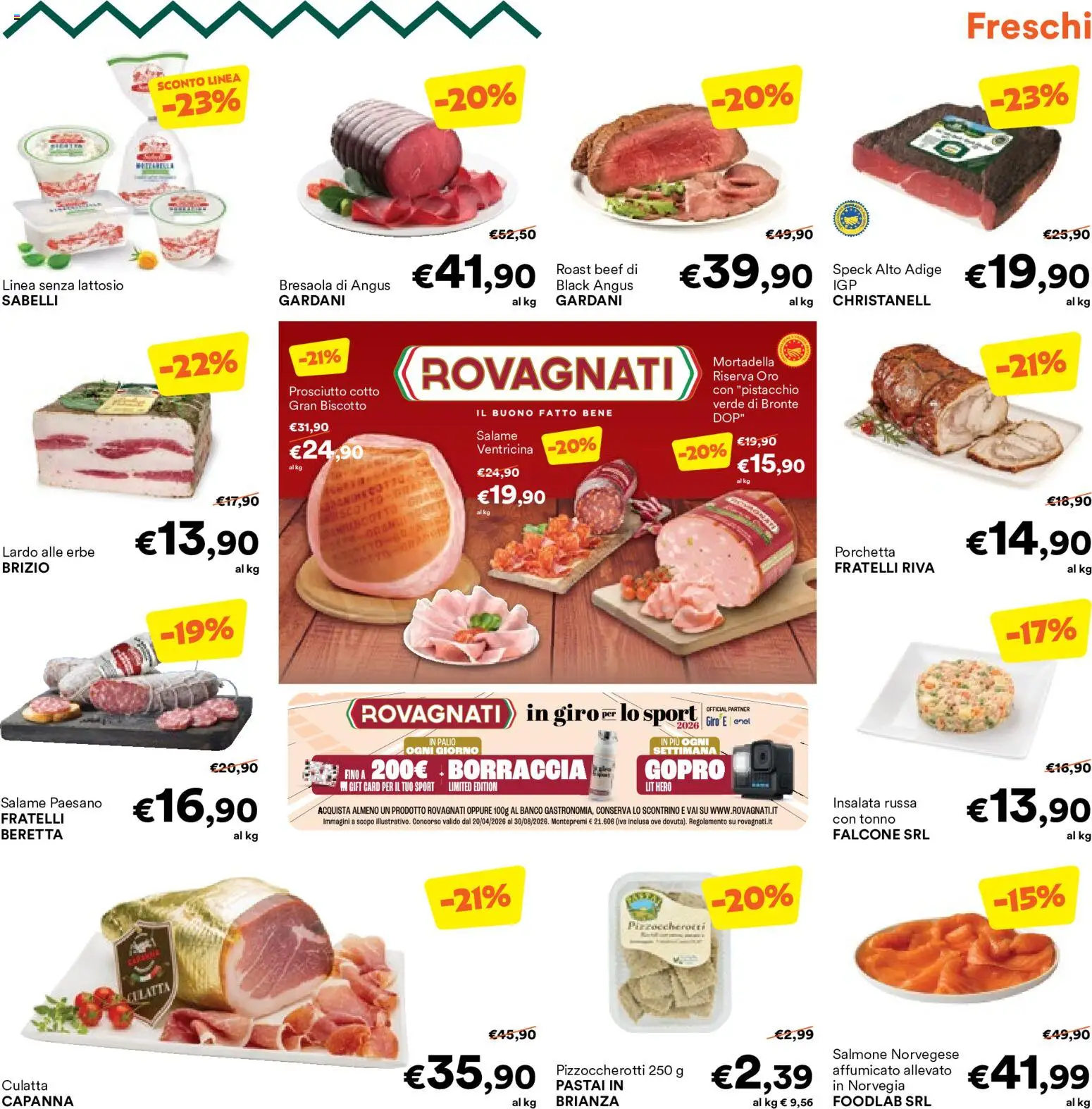 Volantino Unes del 17.06.2026 | Pagina: 11 | Prodotti: Speck, Salmone, Insalata, Insalata russa