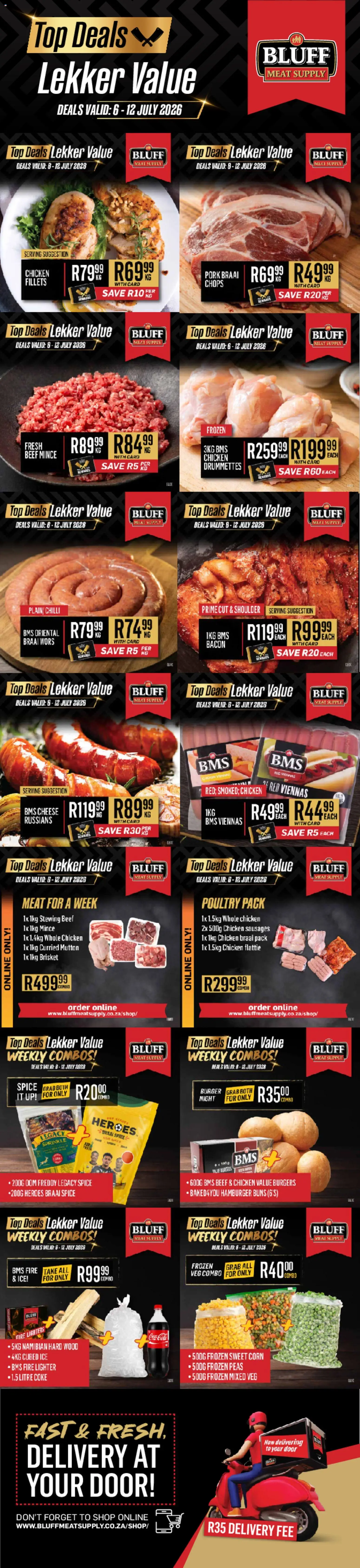 New Bluff Meat Supply catalogue – valid from 06/07/2026 | Page: 1