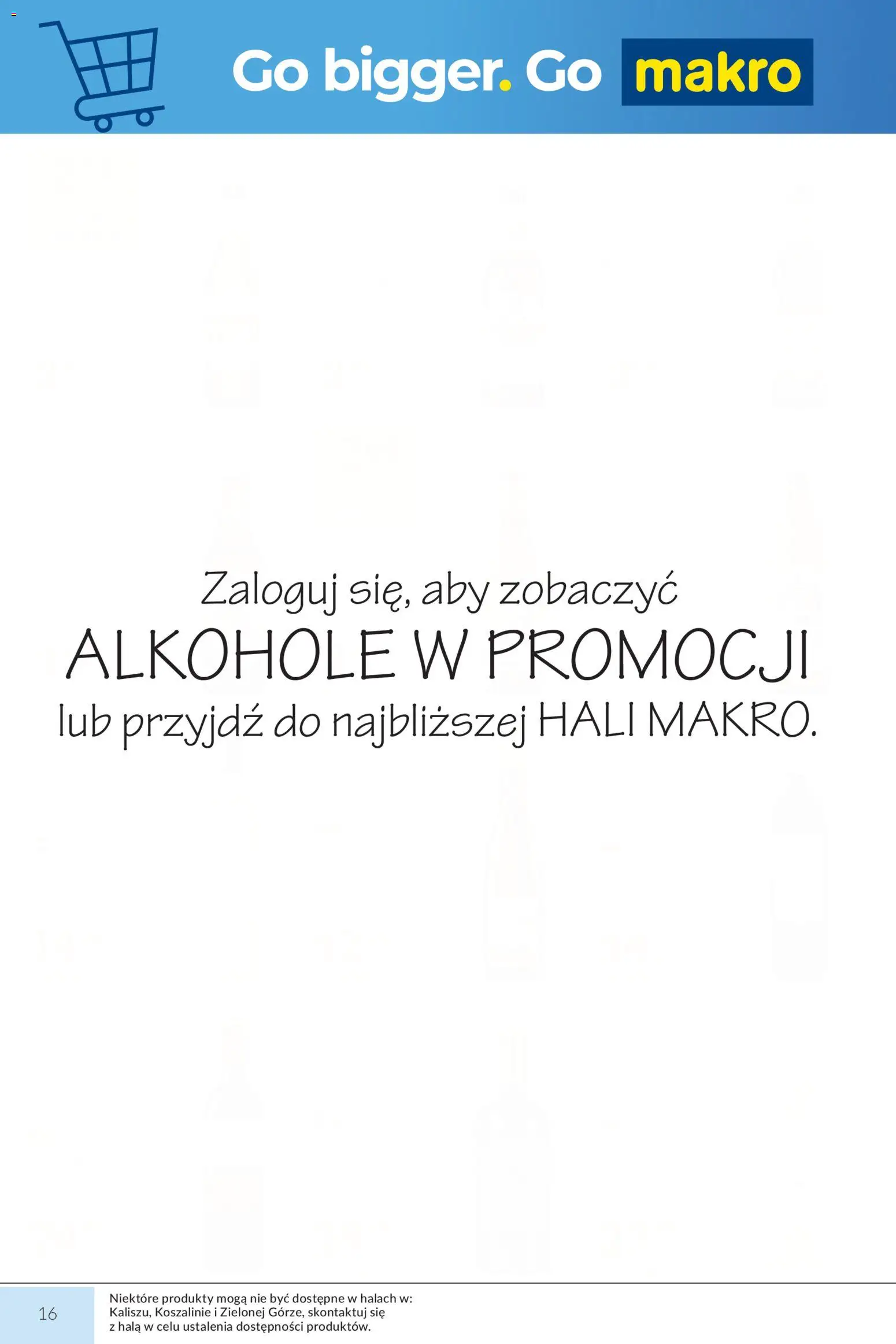 Makro gazetka od 29.09.2026 | Strona: 16 | Produkty: Alkohole