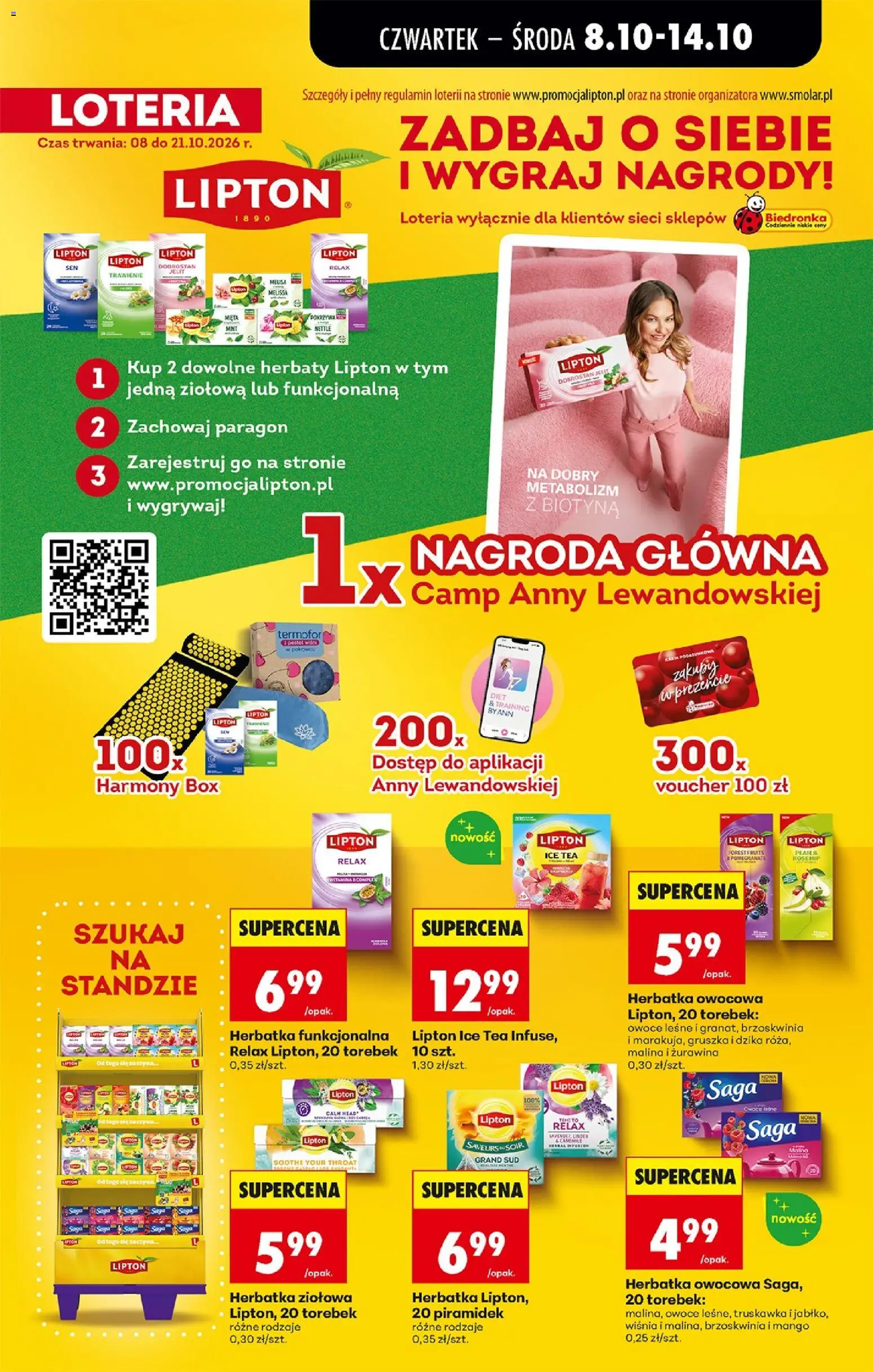 Biedronka Polsko leták - Codziennie niskie ceny od 08.10.2026 | Strana: 59 | Produkty: Mango, Box, Termofor, Ice tea