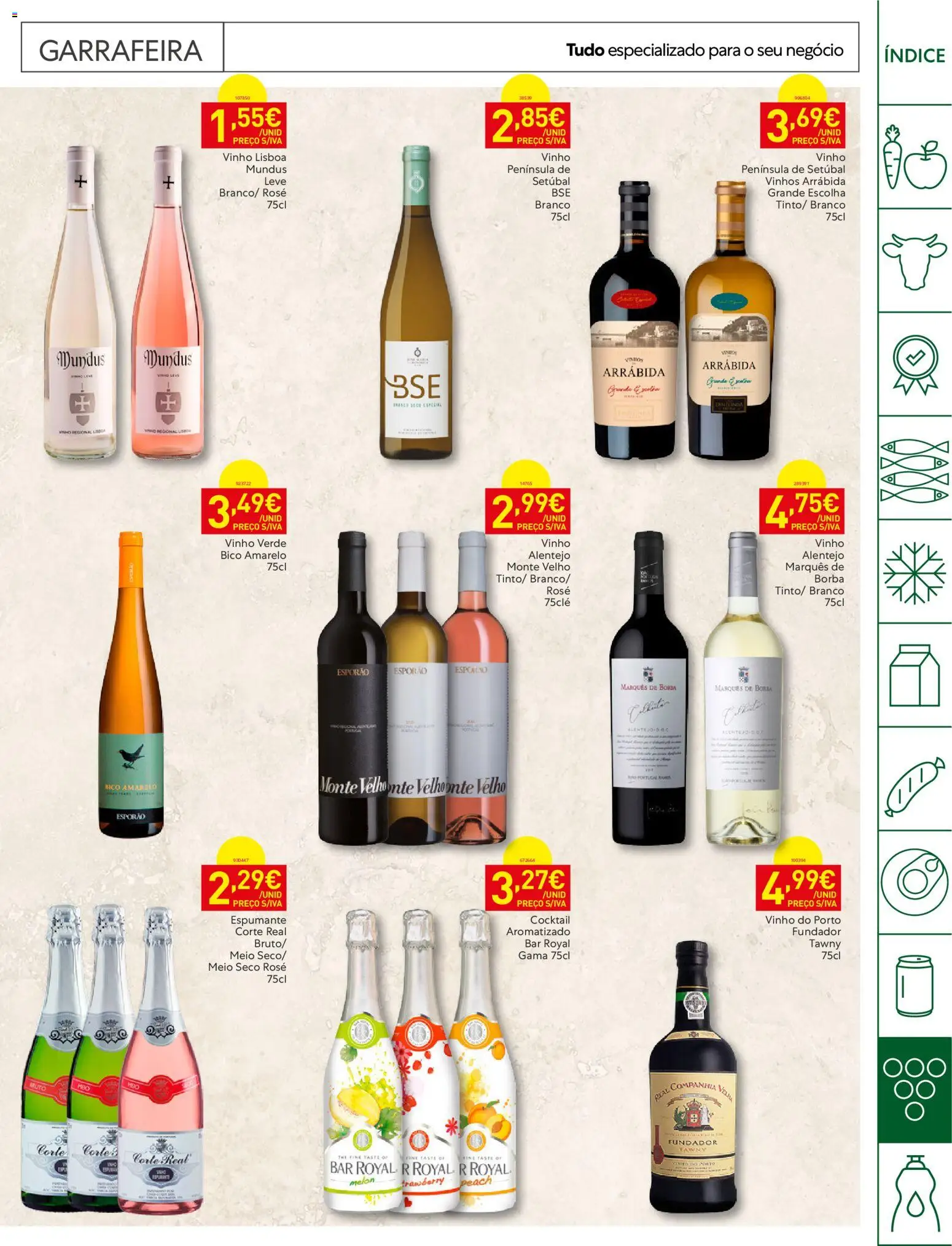 Recheio Horeca Madeira │ válido de 18/08/2026 | Página: 23 | Produtos: Espumante, Vinho do Porto, Vinho